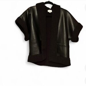 Sundays Black Textured Jacket